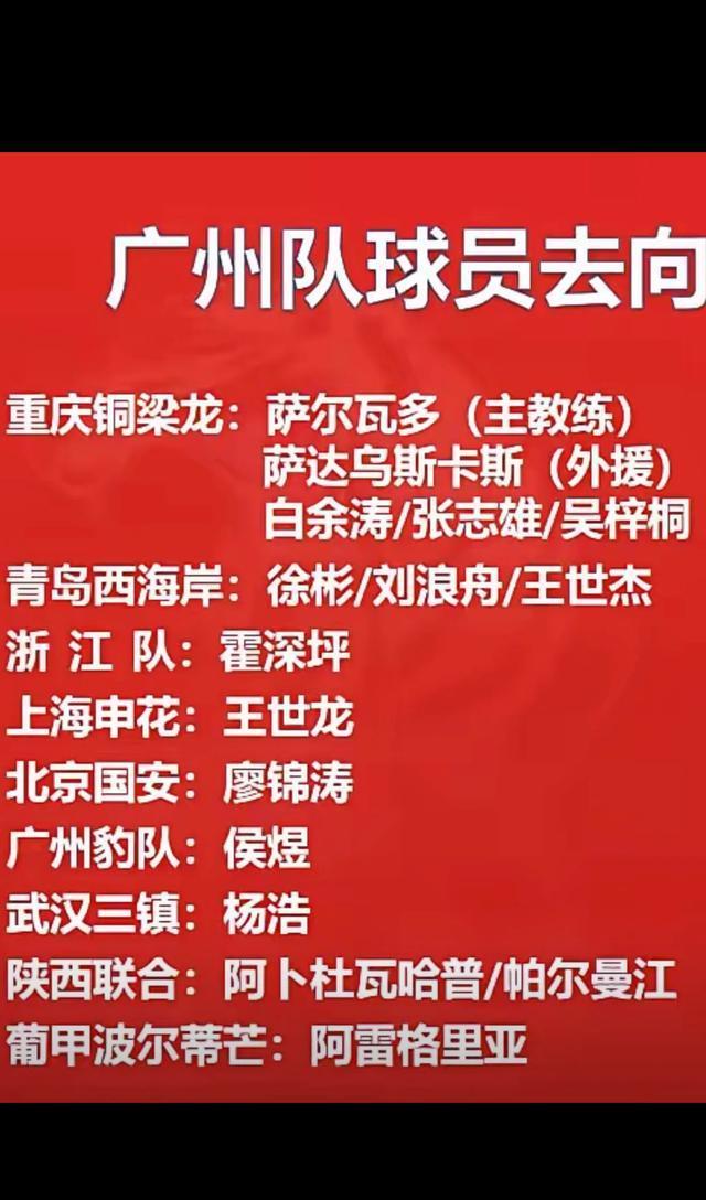 球队面临人员调整，一众球员离队