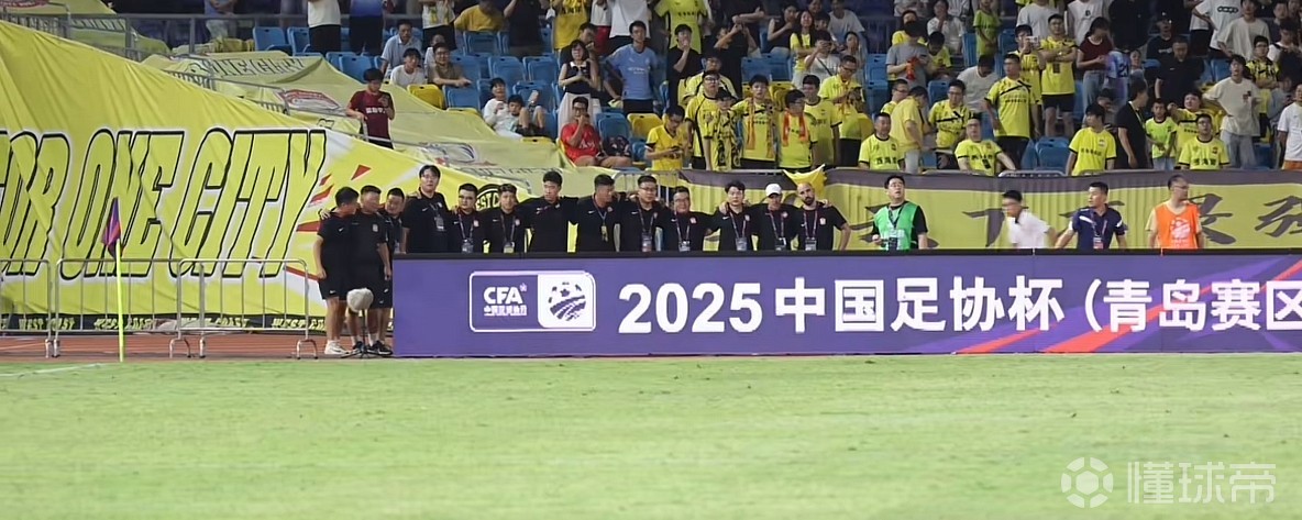 中国职业足球比赛轰动全场