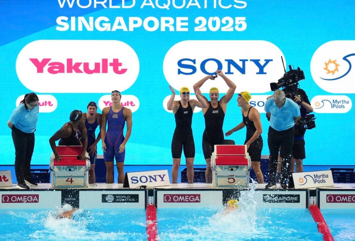 澳大利亚游泳选手再下一城,夺得两枚金牌 澳大利亚游泳选手再下一城,夺得两枚金牌