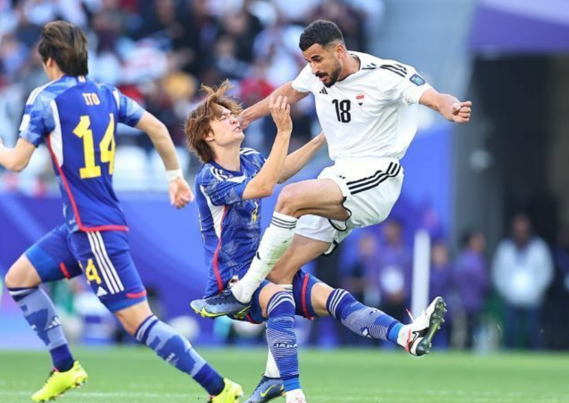 日本球队击败伊拉克对手在亚洲锦标赛中 日本球队击败伊拉克对手在亚洲锦标赛中